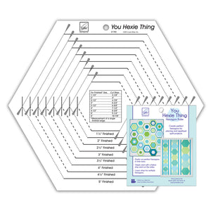 2023 June Tailor Collection-You Hexie Thing Hexagon Ruler