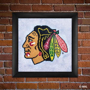 Officially Licensed Camelot Dots NHL Chicago Blackhawks Diamond Painting Kit